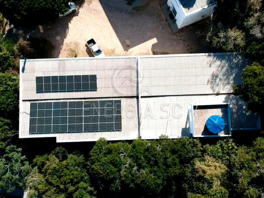 Sistema 120kWp - Indústria Palhoça
